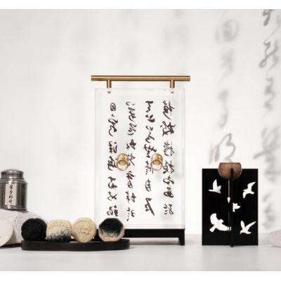 喜鹊登门-亚克力藏品柜 中秋礼品